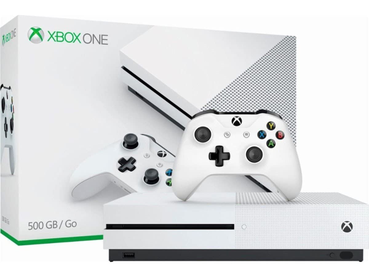 Pre-Owned Microsoft Xbox One S 500GB Gaming Console White