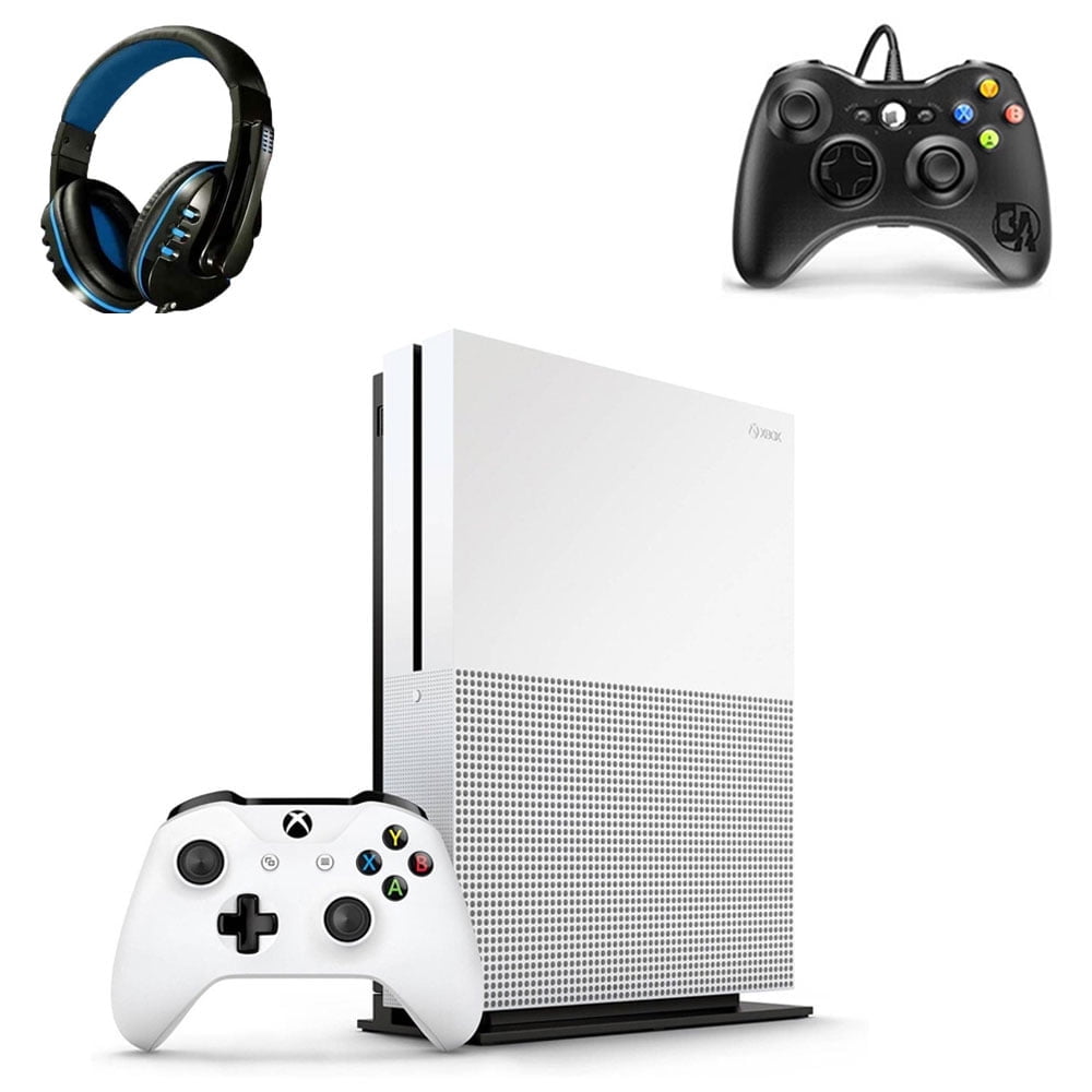 Pre-Owned Microsoft Xbox One S 500GB Gaming Console White 2 