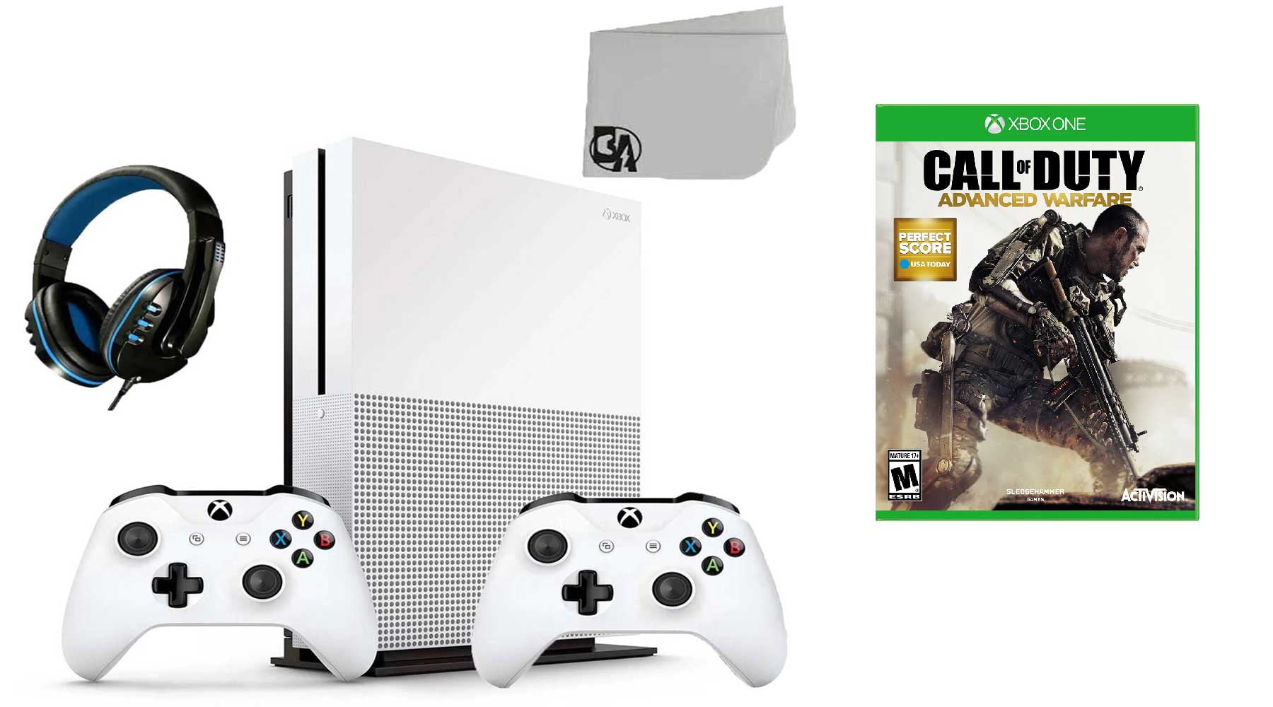 Console Xbox One 500GB + 2 Controle + 3 Jogos