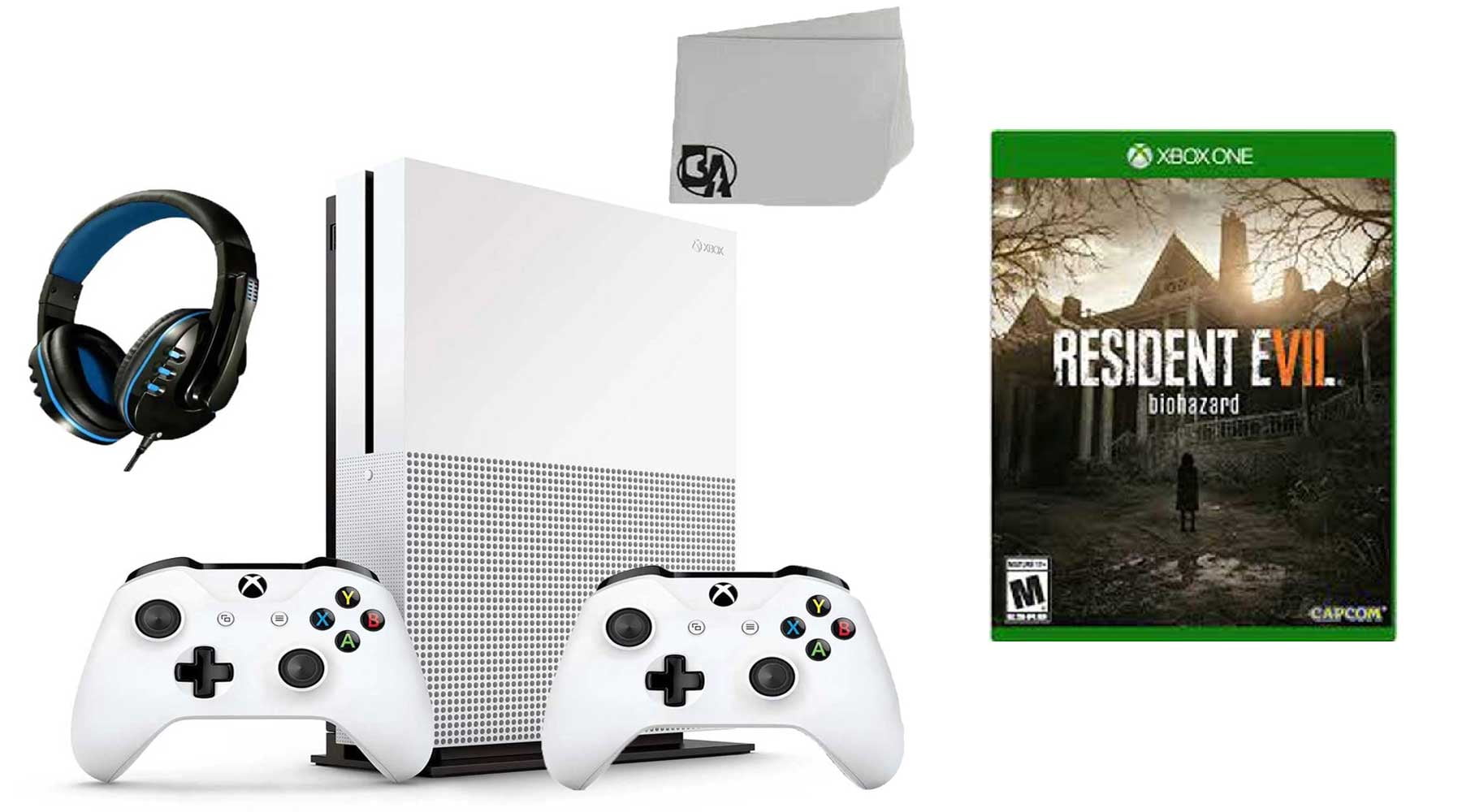 XBOX ONE S BRANCO 500GB  AFnet Games e Eletrônicos