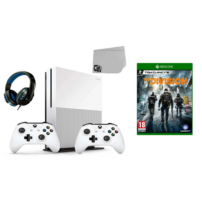 Microsoft Xbox One S 500GB Gaming Console White 2 Controller