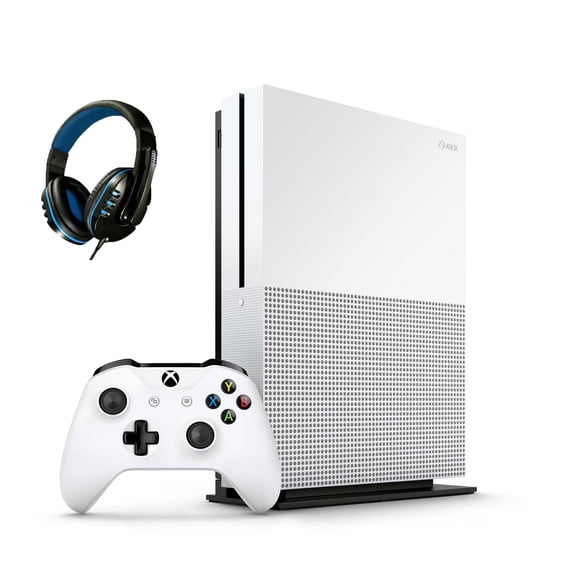 Pre-Owned Microsoft Xbox One S 500GB Gaming Console, White, 1, 1, 1