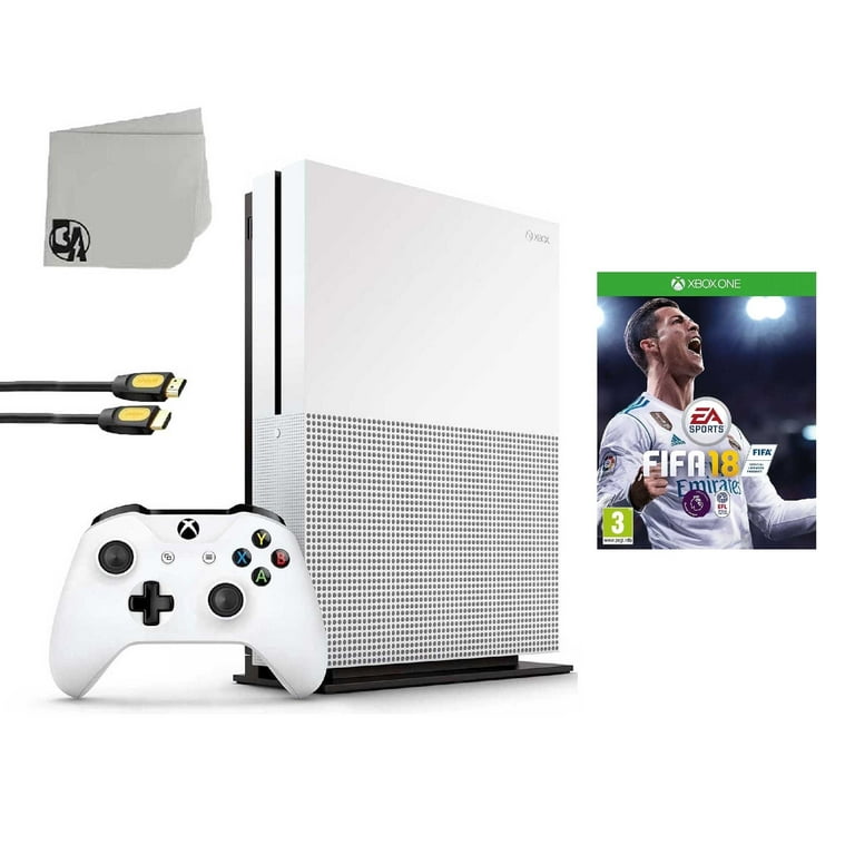 Pre-Owned Microsoft Xbox One S 500GB Gaming Console White with