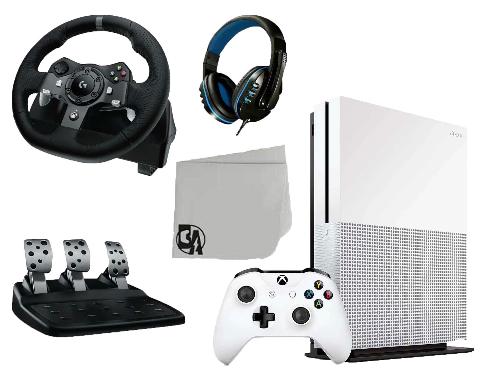 Xbox one s with steering - Gaming Consoles & Accessories - 115329171