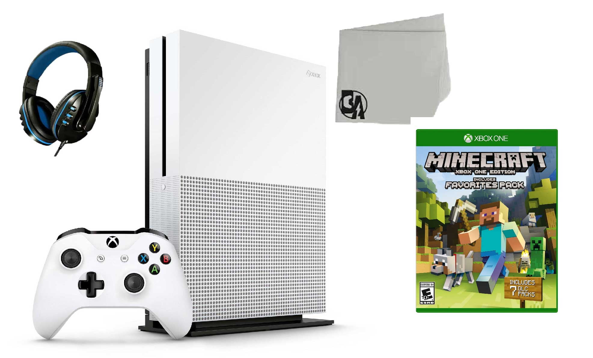 Microsoft Xbox One S 500GB Video Game Console - White (ZQ9-00001