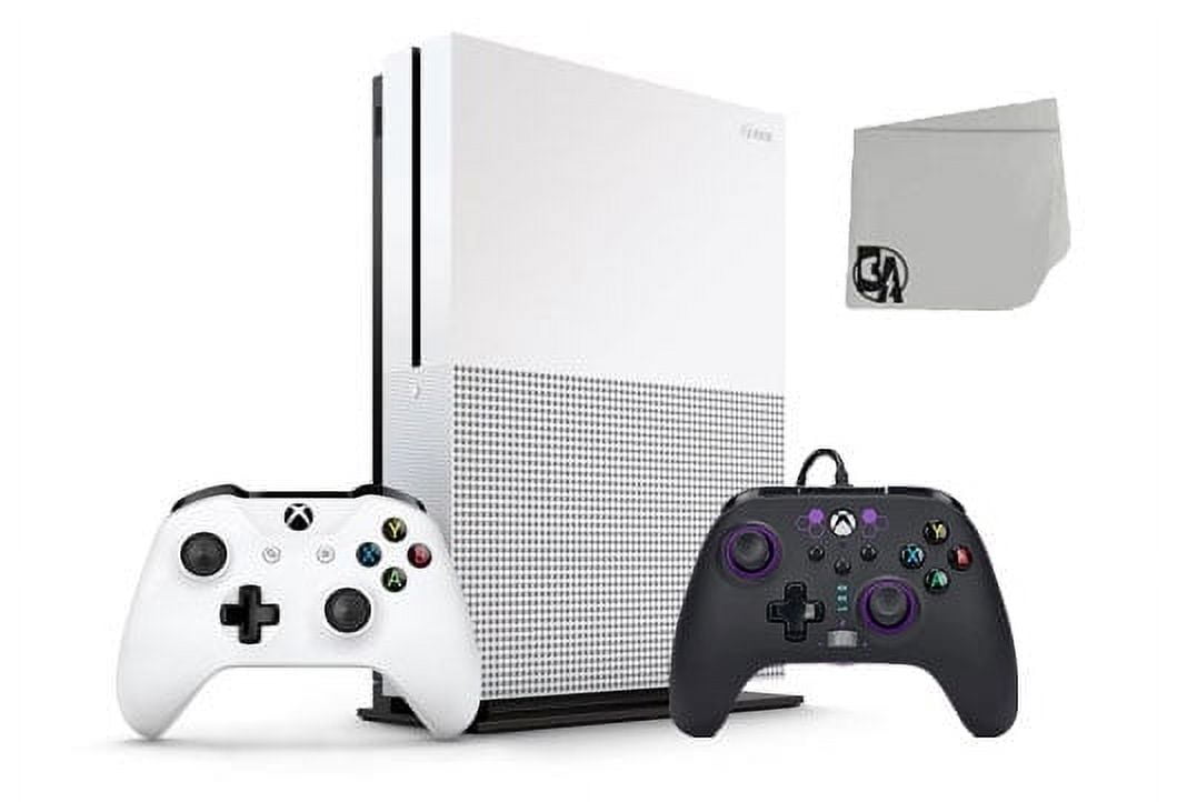 Microsoft Xbox One S 500GB Gaming Console White with Purple Hex