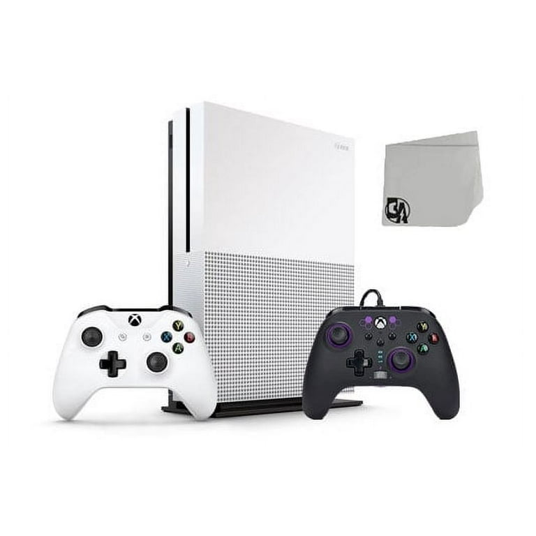 Microsoft Xbox One S 500GB Gaming Console White with Purple Hex