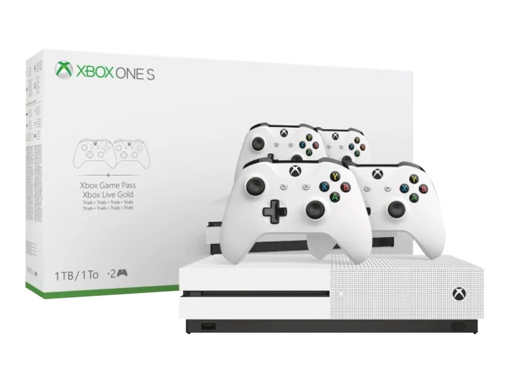 Microsoft Xbox One S - Two-Controller Bundle - game console - 4K