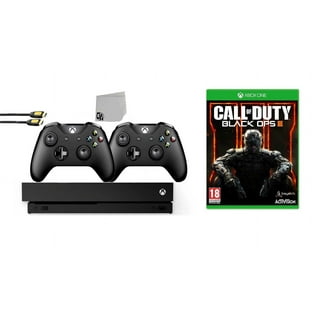 Microsoft Xbox One S 500GB Gaming Console White with Call of Duty- WW2 BOLT  AXTION Bundle Used 