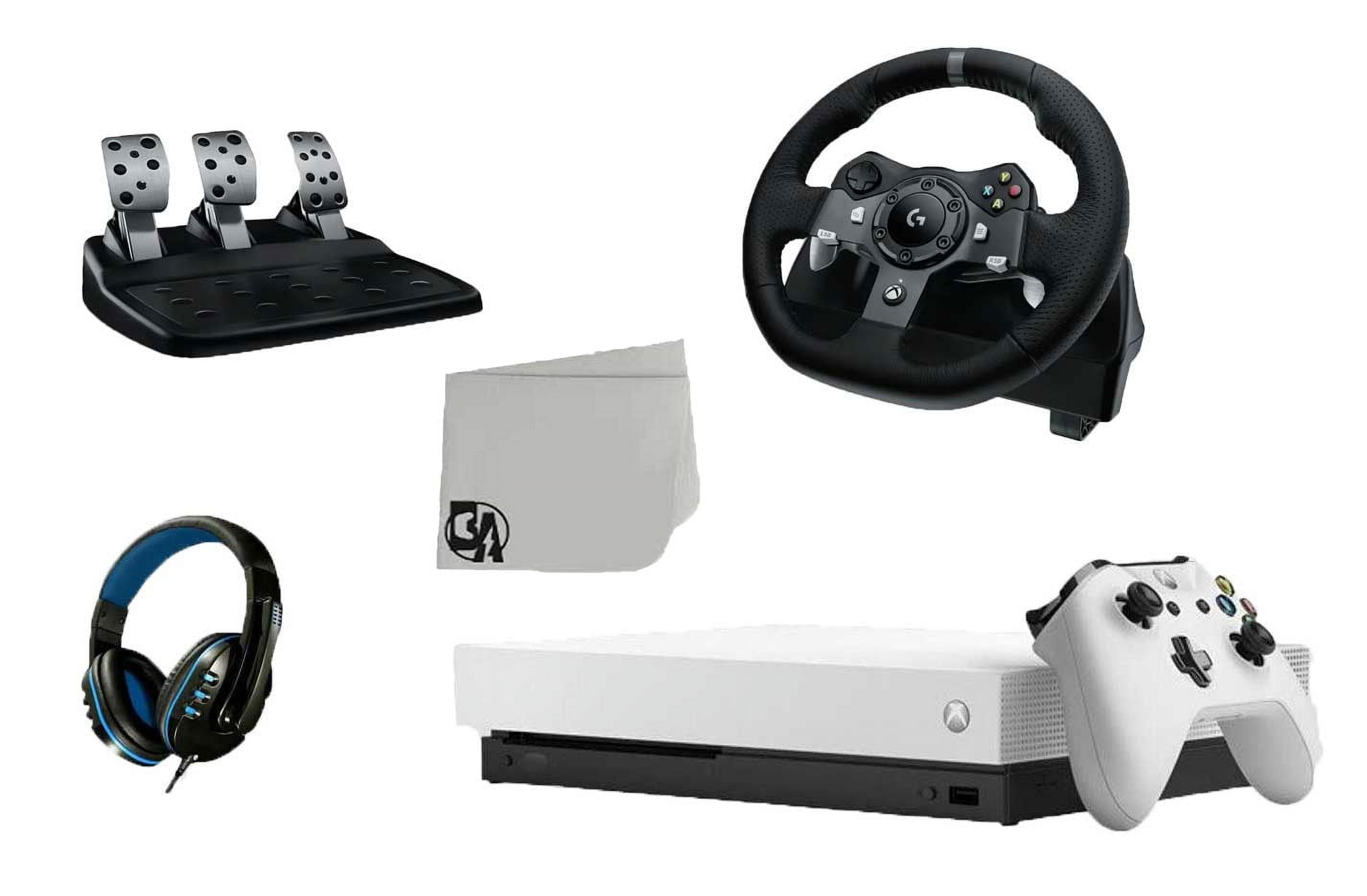 Xbox Series X 1TB Ulra Fast SSD Gaming Console with Logitech G920 Racing  Wheel Set & Forza Horizon 5 