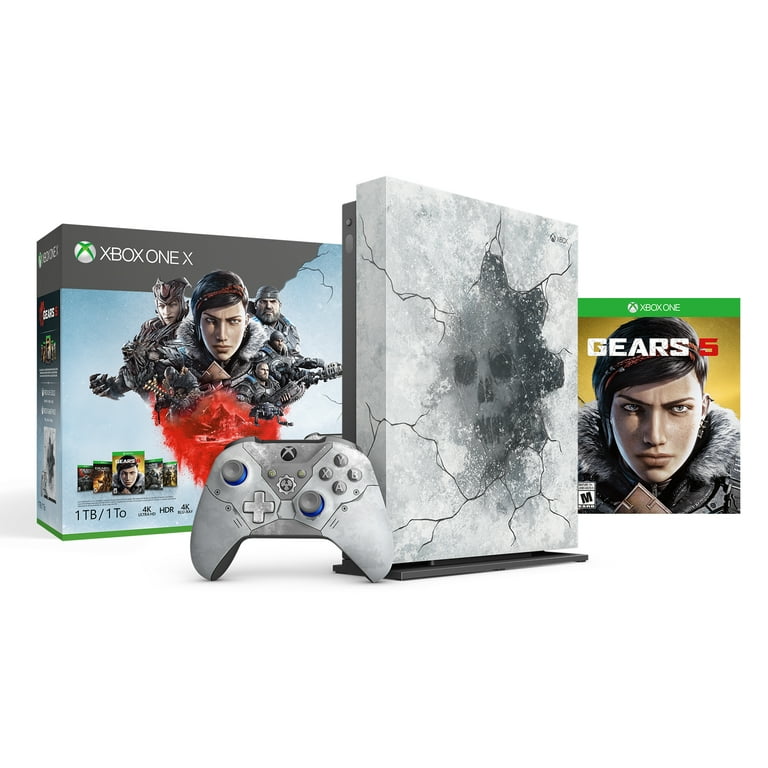 Microsoft Xbox One X 1TB Gears 5 Limited Edition Arctic Blue Microsoft Xbox One X 1TB Gears 5 Limited Edition Arctic Blue