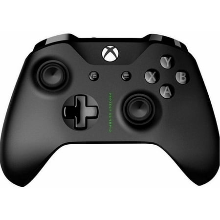Microsoft Xbox One X Project Scorpio Wireless Controller - Black -(Bulk Packaging)