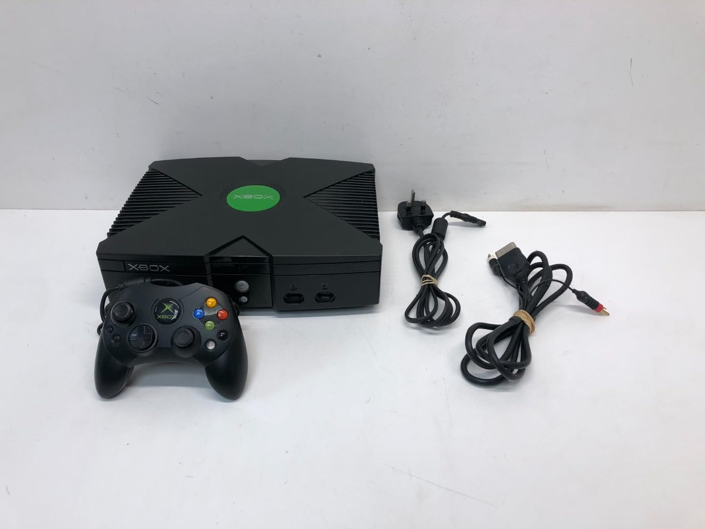 Microsoft Original Xbox Console with Controller, Power Supply, and AV