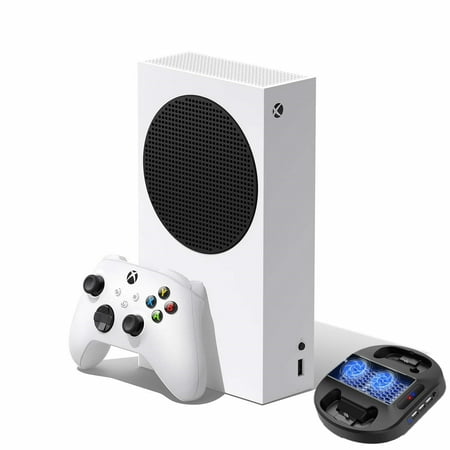 Microsoft - Xbox Series S 512 GB All-Digital Console (Disc-Free Gaming) With Vertical Charging Stand