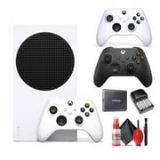 Microsoft Xbox Series S 512 GB Bundle with 2X Extra Controller, 1 TB SSD, More