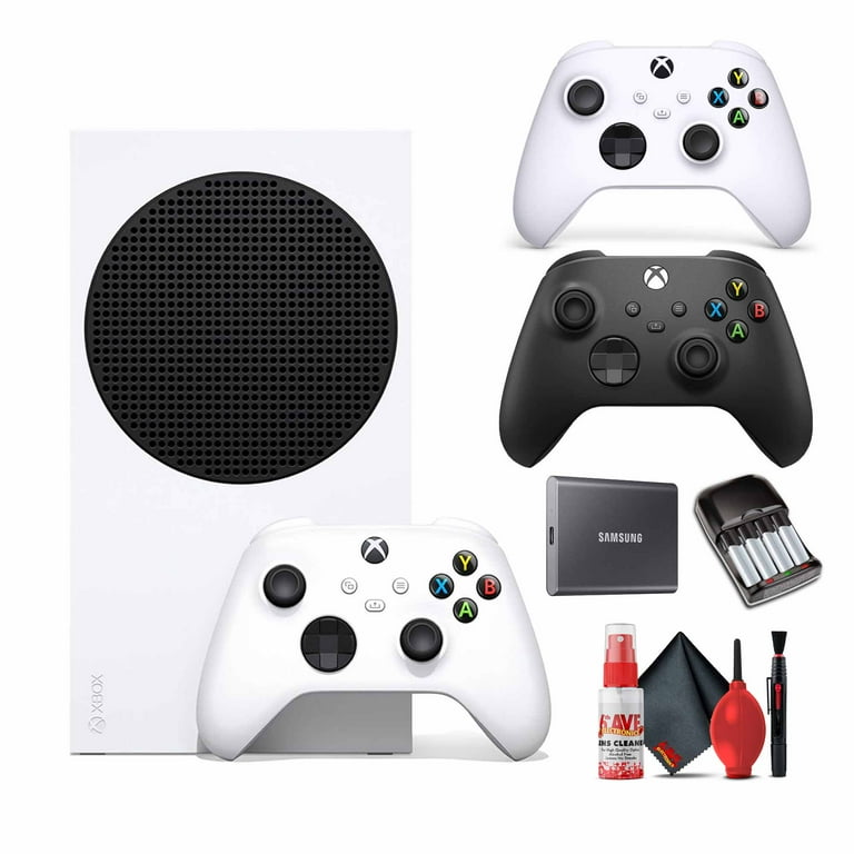 Microsoft Xbox Series S 512 GB Bundle with 2X Extra Controller, 1