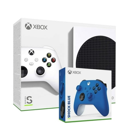 Microsoft Xbox Series S 512GB Console - plus extra controller Shock Blue