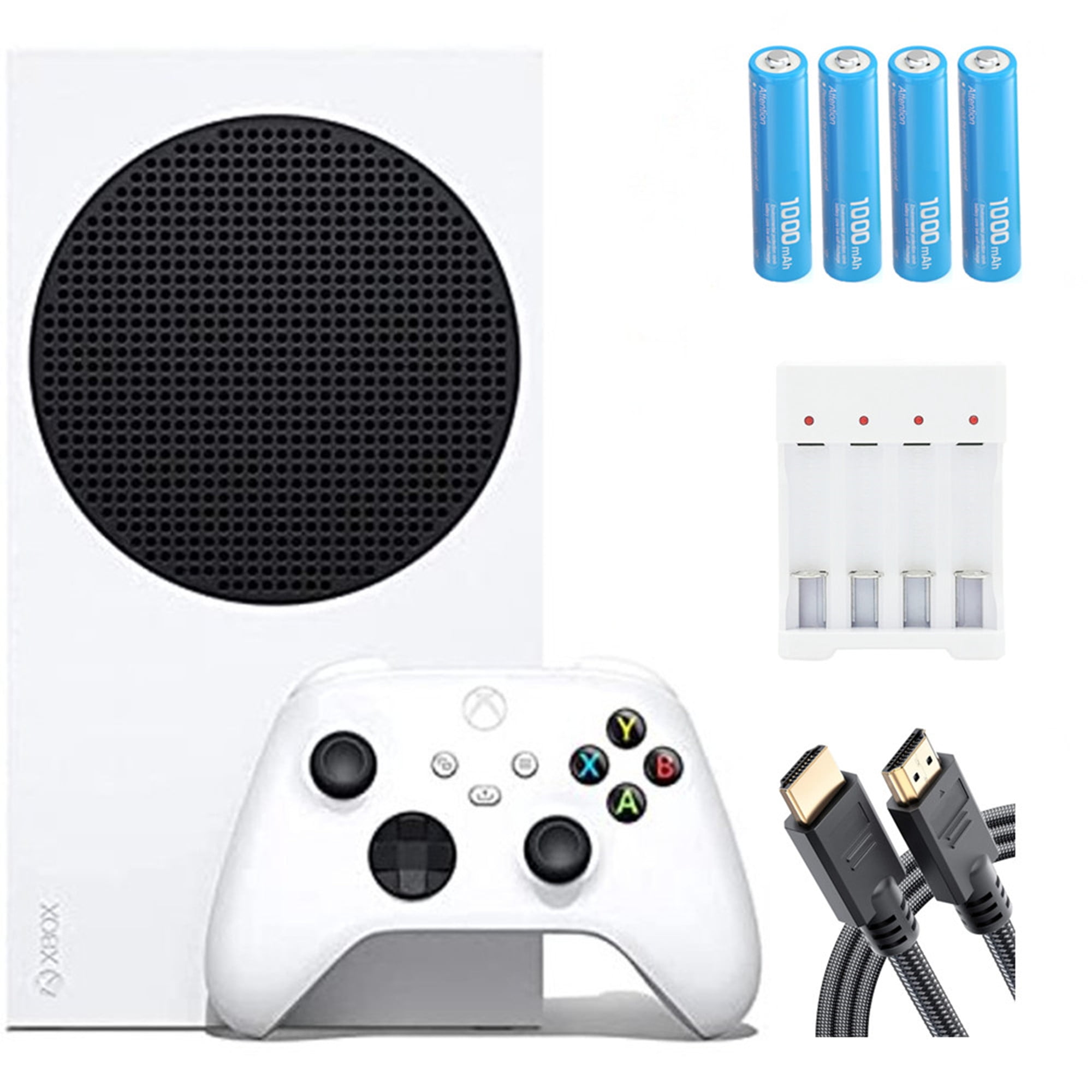 Microsoft Xbox Series S 512GB SSD Console White - Includes Xbox Wireless  Controller - Up to 120 frames per second - 10GB RAM 512GB SSD - Experience