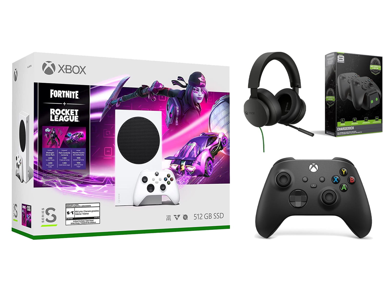 Microsoft Xbox Series S Console Fortnite Rocket League with