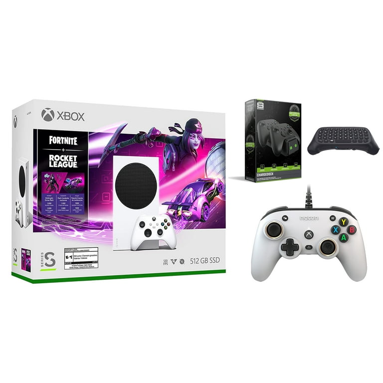 家庭用ゲーム機本体 Xbox Series S Fortnite, Rocket League, F Microsoft Xbox Series S Console Fortnite Rocket League with