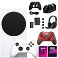 thumbnail image 1 of Microsoft Xbox Series S Fortnite Console with Extra Camo Controller Accessories Kit, 1 of 1
