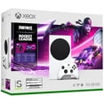 thumbnail image 1 of Microsoft Xbox Series S Fortnite & Rocket League Bundle Disc-free Gaming, White, 1 of 5
