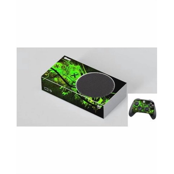 Microsoft Xbox Series S GRAFFITI GREEN Laptop Skin