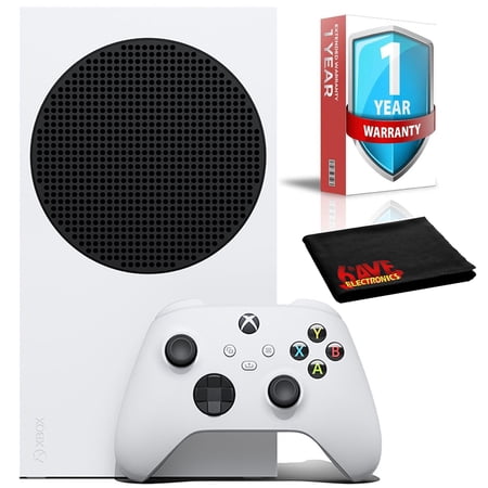 Microsoft Xbox Series S Gaming Bundle Includes Controller and Extended Warranty