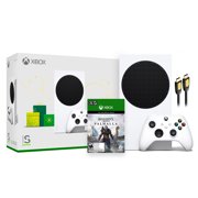 Microsoft Xbox Series S Robot White Console and Wireless Controller Bundle with Assassin's Creed: Valhalla Full Game and Mytrix High Speed HDMI