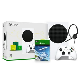 Microsoft Xbox Series S Fortnite & Rocket League Midnight Drive Pack Bundle  with Call of Duty: Black Ops Cold War Full Game and Mytrix Chat Headset 