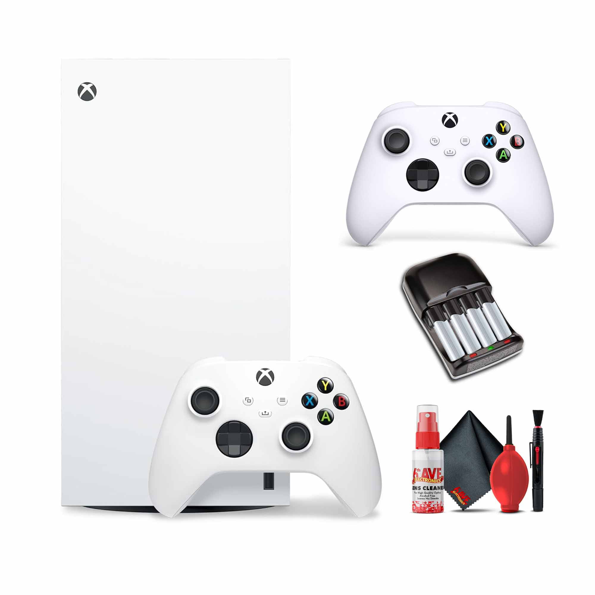 Microsoft Xbox Series X 1 TB Bundle with Extra Controller, Batteries and More