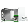 thumbnail image 1 of Microsoft Xbox Series X 1TB All-Digital Robot White Console and Wireless Controller Bundle with Tomb Raider Definitive Edition Full Game and Mytrix Chat Headset, 1 of 9