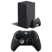 Microsoft Xbox Series X 1TB Carbon Black with Microsoft Xbox Wireless Controller - Elite Series 2