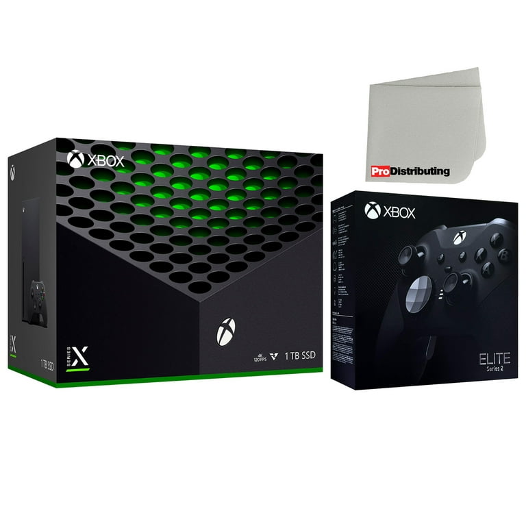 Microsoft Xbox Series X Black 1TB Console With Elite Series 2