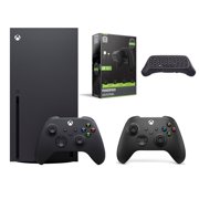 Microsoft Xbox Series X 1TB Console with Extra Carbon Black Controller, Charge Cable/Battery and Wireless Controller Keypad