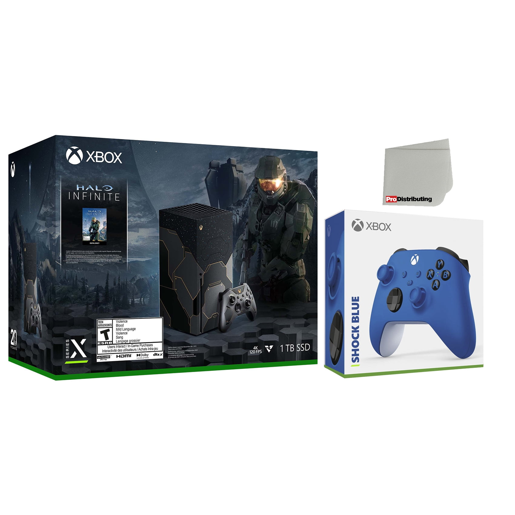 Microsoft Xbox Series X 1TB Halo Infinite cor cinza