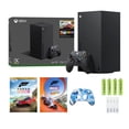 thumbnail image 1 of Microsoft Xbox Series X 1TB SSD Forza Horizon 5, 1 Xbox Wireless Controller - Black, w/Silicone Controller Cover Skin, 1 of 7