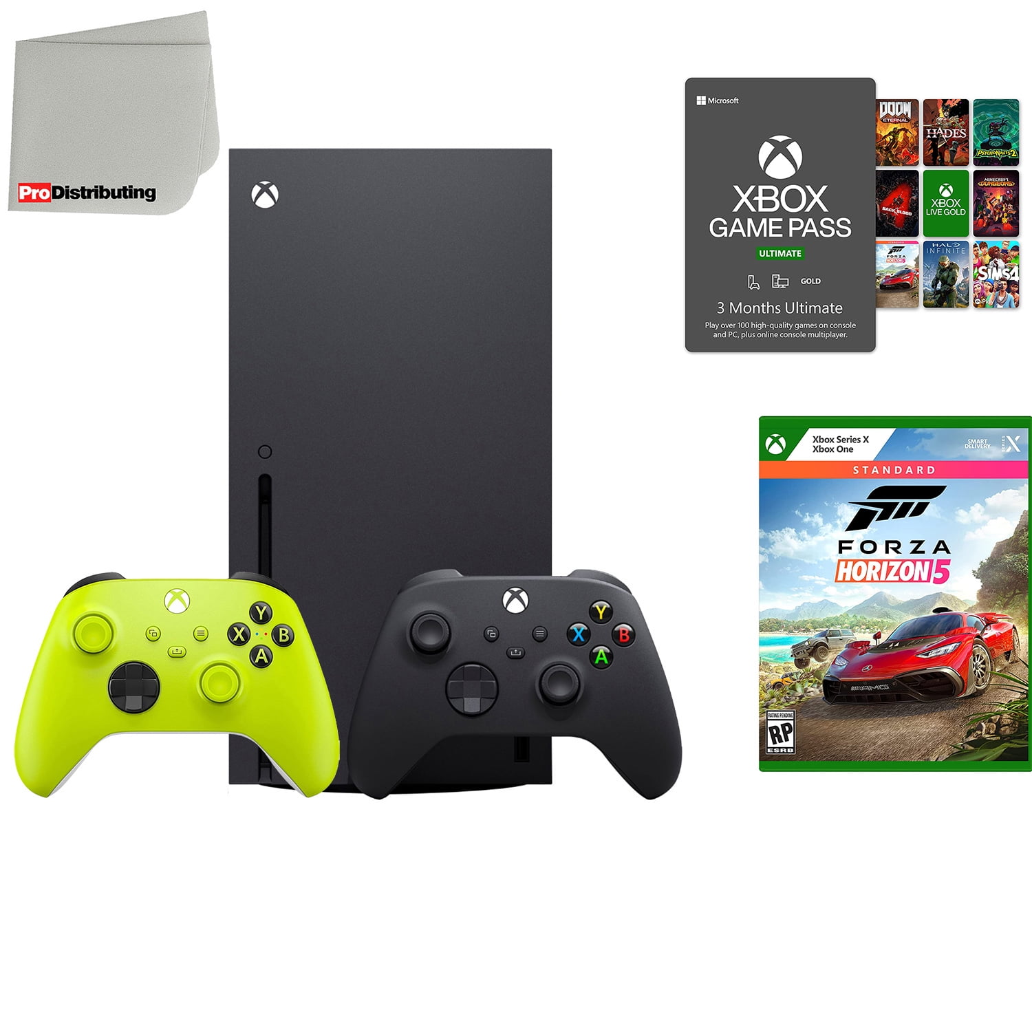  Microsoft Xbox Series X – Forza Horizon 5 Bundle, 1TB SSD Video  Gaming Console with One Xbox Wireless Controller, Xbox 3 Month Game Pass  Ultimate : Video Games