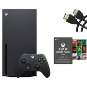 Microsoft Xbox Series X Bundle, One Xbox Wireless Controllers, Xbox 3 Month Game Pass Ultimate with Tigology Accessories