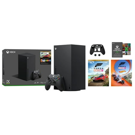 Microsoft Xbox Series X – Forza Horizon 5 Bundle, Xbox 3 Month Game Pass Ultimate + Mazepoly Accessories