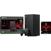 New Microsoft- Xbox -Series- -X- Gaming Console - 1TB SSD Black With Diablo® IV Bundle