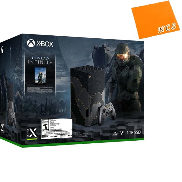 Microsoft Xbox Series X Halo Infinite Limited Edition Gaming 