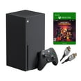thumbnail image 1 of Microsoft Xbox Series X–Gaming Console System- 1TB SSD Black X Version with Disc Drive Bundle with Minecraft Full Game and MTC17 High Speed HDMI Cable, 1 of 3