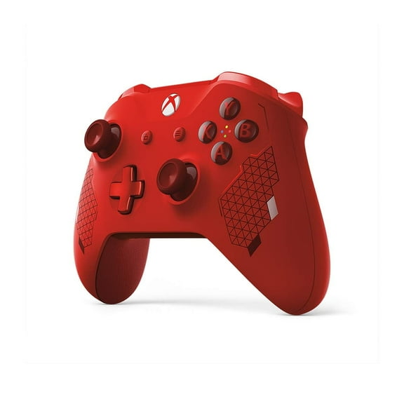 Pre-Owned Microsoft Xbox Wireless Controller - Sport Red Special Edition - gamepad - wireless - Bluetooth - red - for PC, Microsoft Xbox One, Microsoft Xbox One S, Microsoft Xbox One X