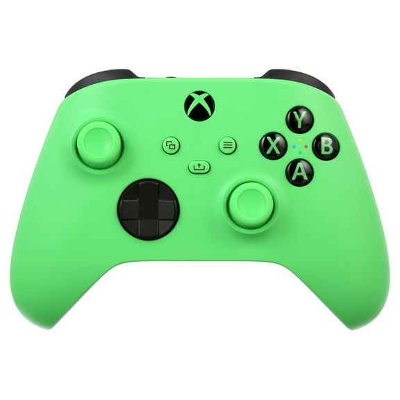 Open Box Microsoft Xbox Wireless Controller - Velocity Green for Xbox Series X|S, Xbox One, PCs, and Cloud-Enabled Devices