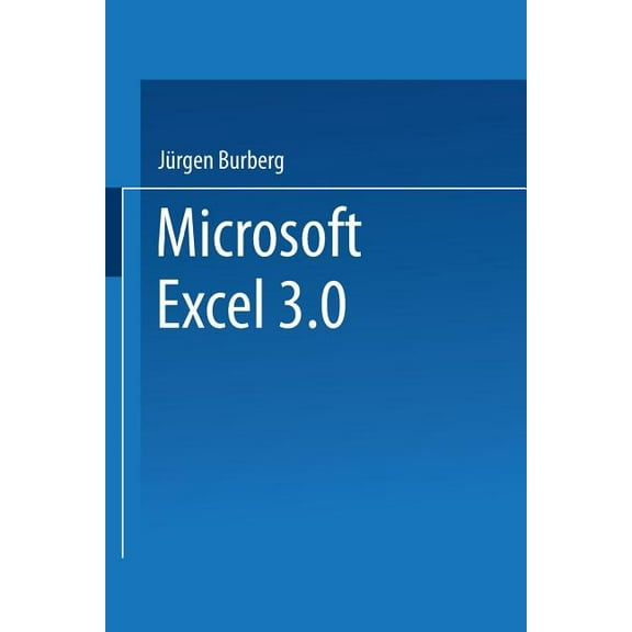 Microsoft(r) Excel 3. 0, (Paperback)