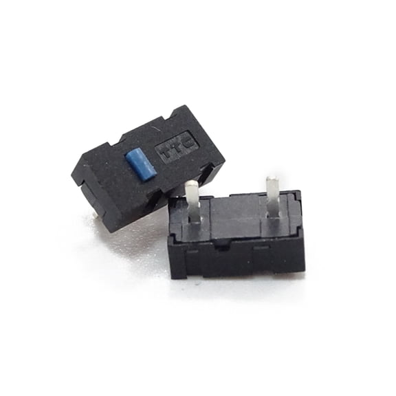 Microswitch 8M 5M Million Clicks Gaming 2 Pin Blue White Dot for Computer Left Right Button