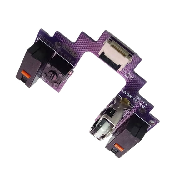 Microswitch Button Board for GProWireless MotherboardS with Silver Encoders Decoders
