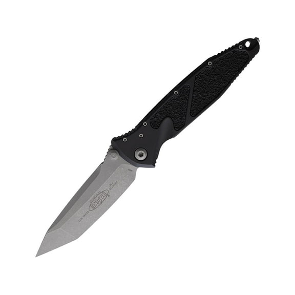 Microtech Socom Elite T/E Pocket Knife 4" Tanto Point Bohler M390 Apocalyptic Blade Aluminum Handle Black
