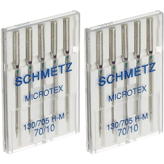 Microtex Sharp Machine Needles-Size 10/70 5/Pkg 2 Pack